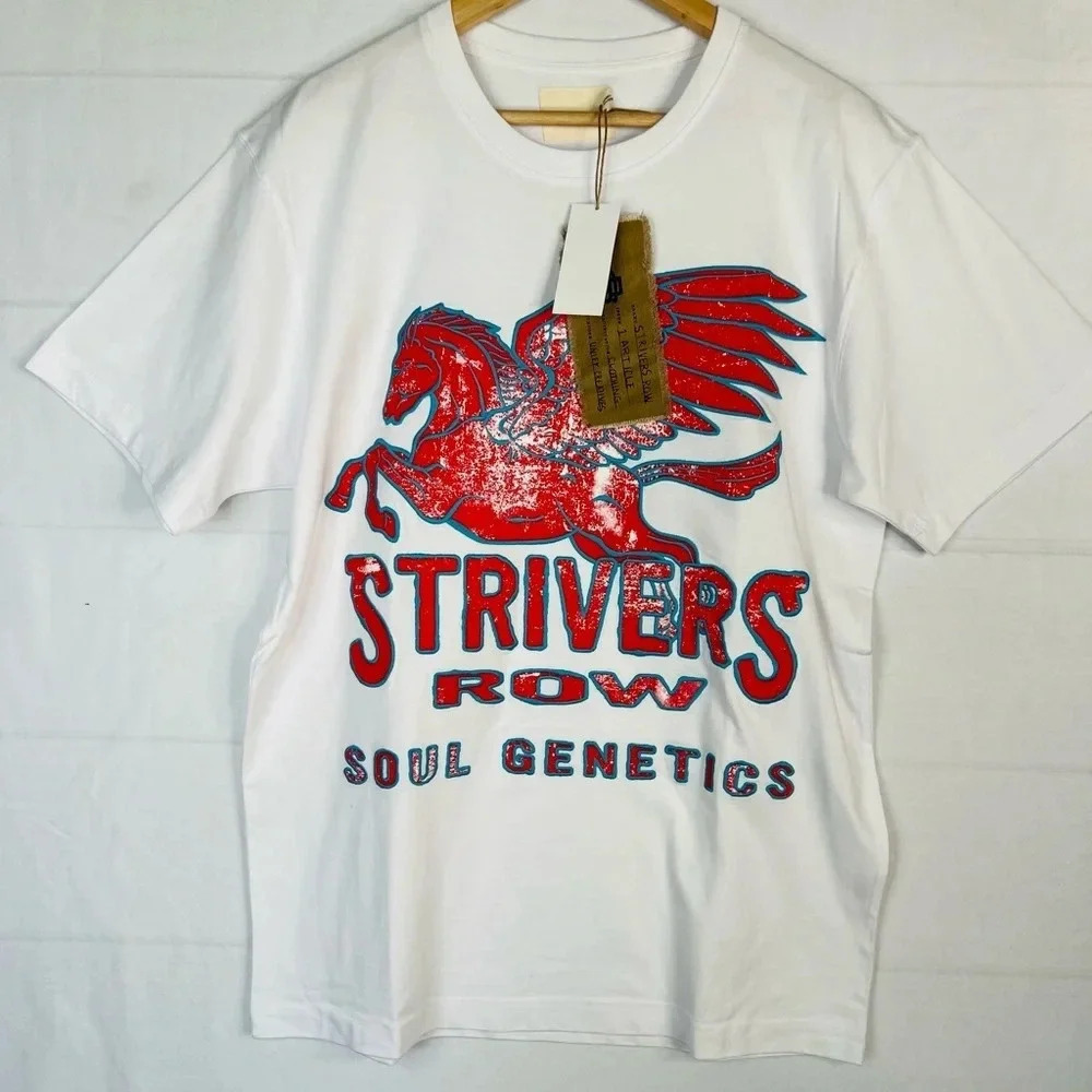 Strivers Row Soul Genetics White T Shirt Red Radiator Graphic Size L - Picture 3 of 9